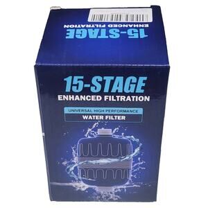 15 Stage Enhanced Filtration Universal high Performance Water Filter